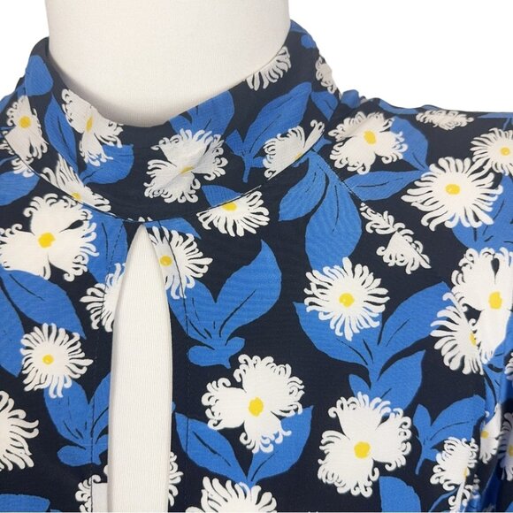 STAUD  Danica Dress - White Acid Floral - Picture 13 of 14